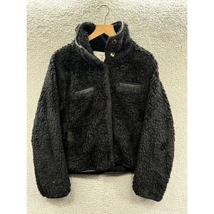 Dylan Los Angeles Button Up Sherpa Fleece Women's Size Medium